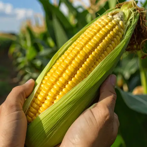 Corn maize from croplands