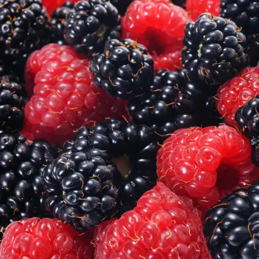 Berries and wild fruits